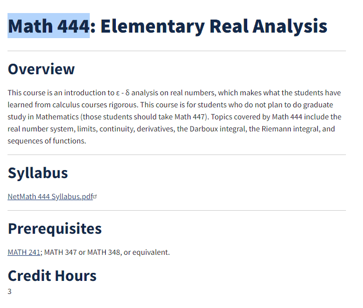 物理代写|Math444 Real Analysis