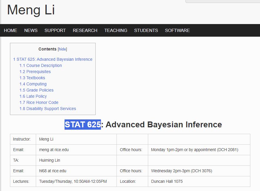 统计代写|STAT625 Bayesian Analysis