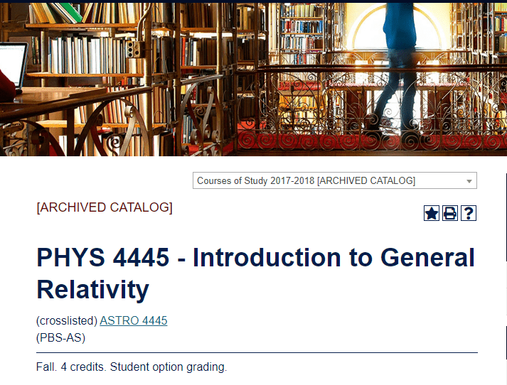物理代写|PHYS4445 general relativity