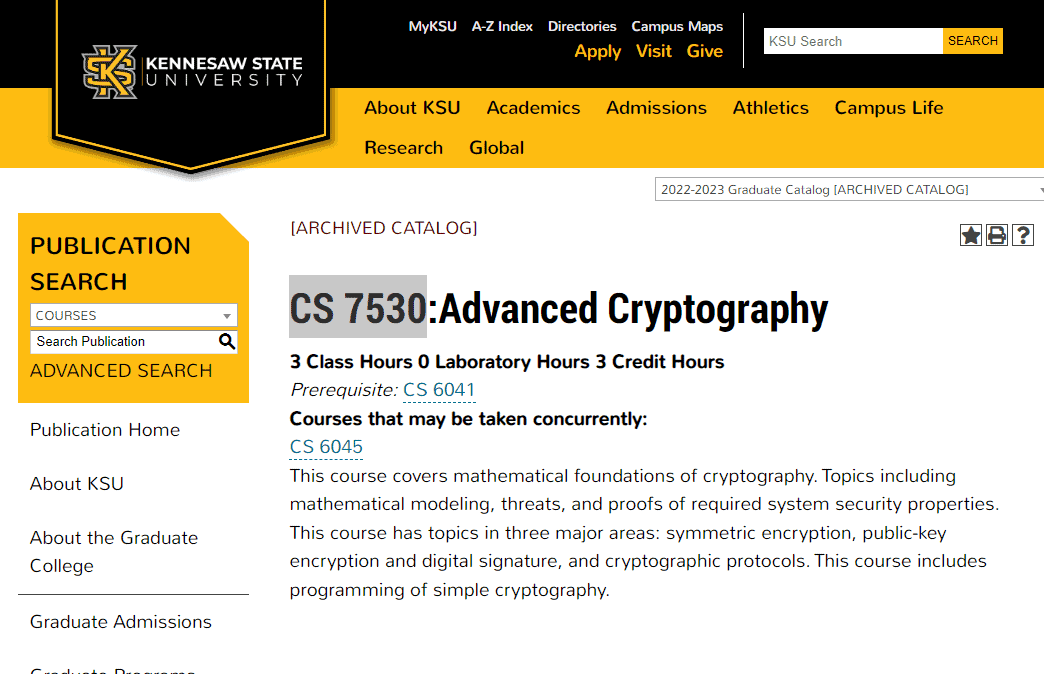 数学代写|CS7530 Cryptography
