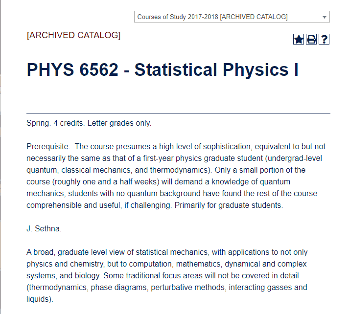 物理代写|PHYS6562 Statistical Physics